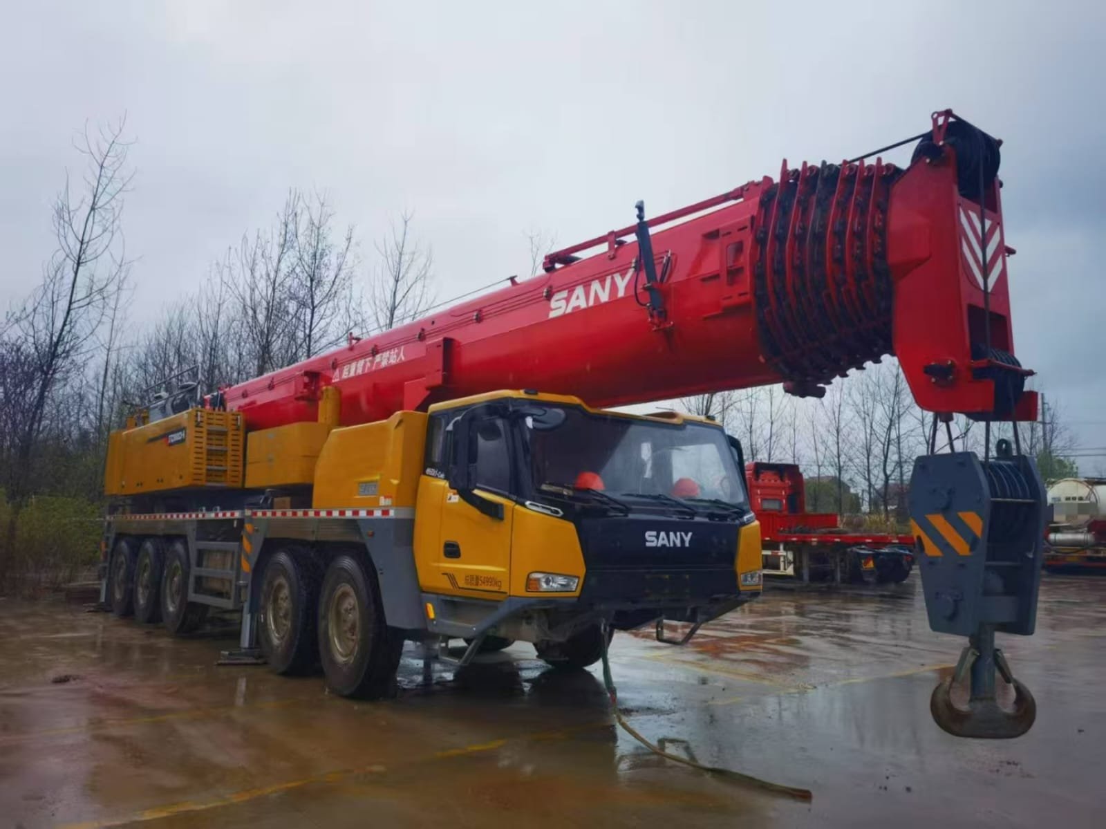 ONE UNIT SANY 160-TON TRUCK CRANE - Image 3