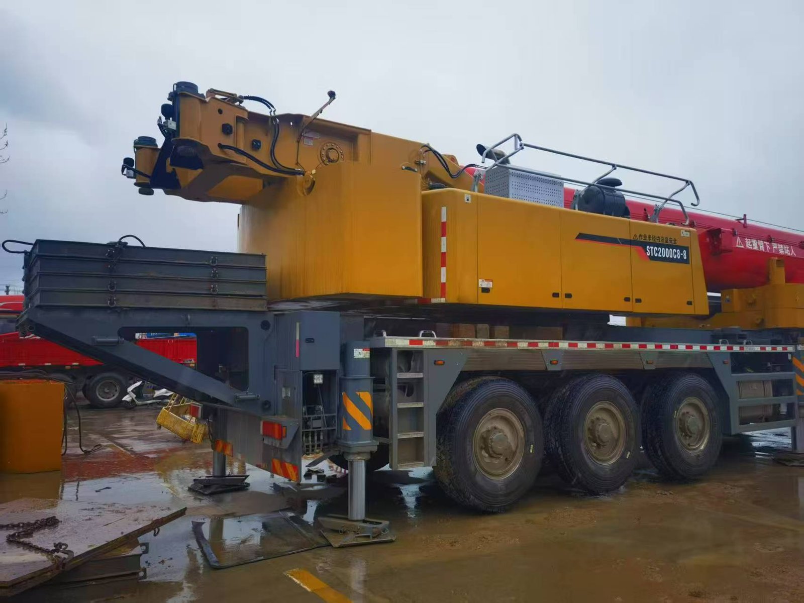 ONE UNIT SANY 160-TON TRUCK CRANE - Image 5