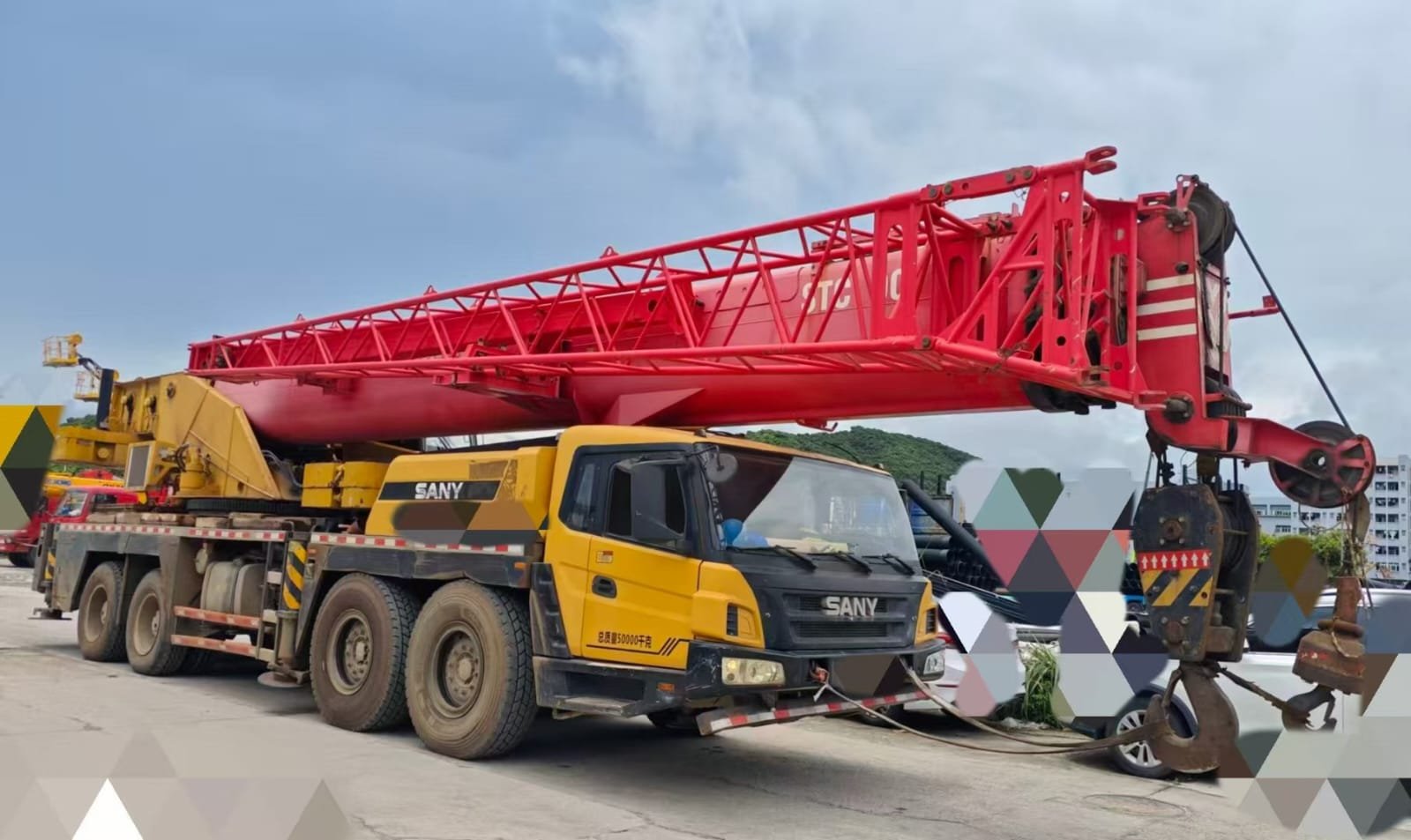 ONE UNIT SANY 80-TON TRUCK CRANE - Image 3
