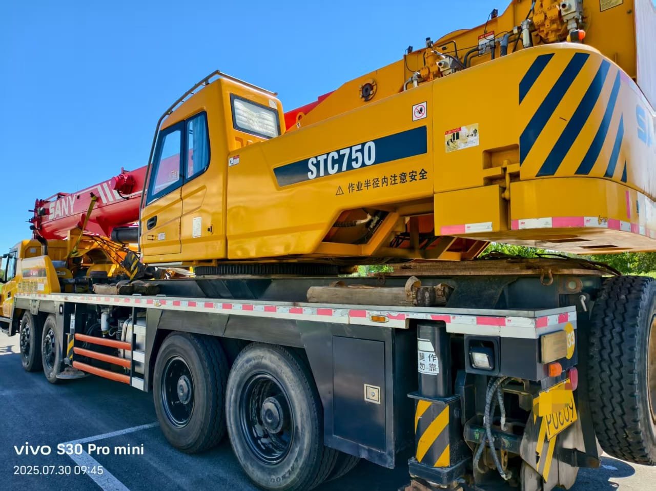 ONE UNIT SANY 75-TON TRUCK CRANE - Image 5