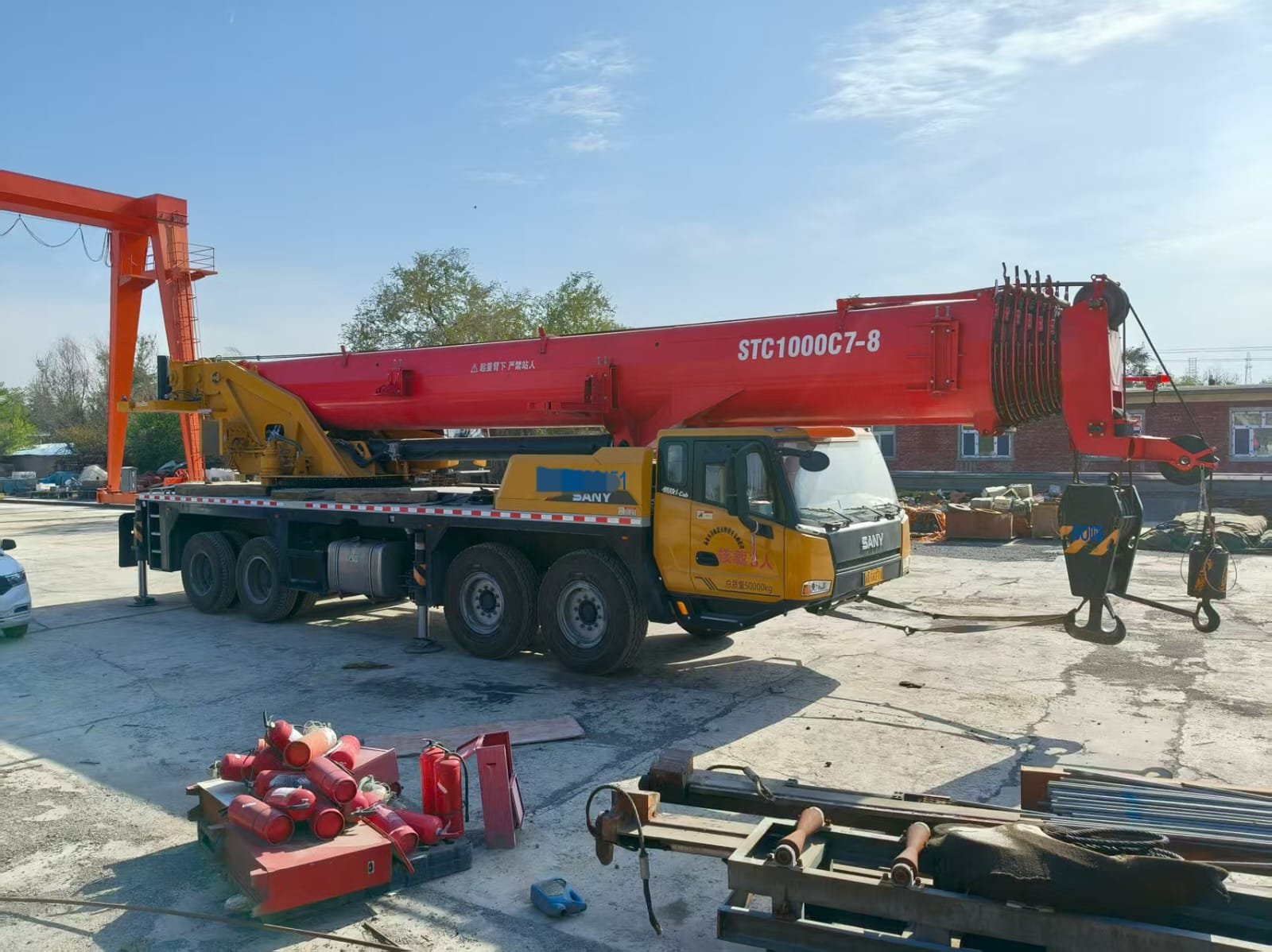 ONE UNIT SANY 100T TRUCK CRANE - Image 4