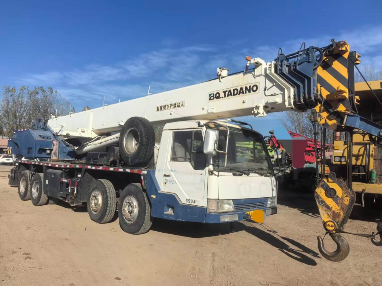 35T TRUCK CRANE